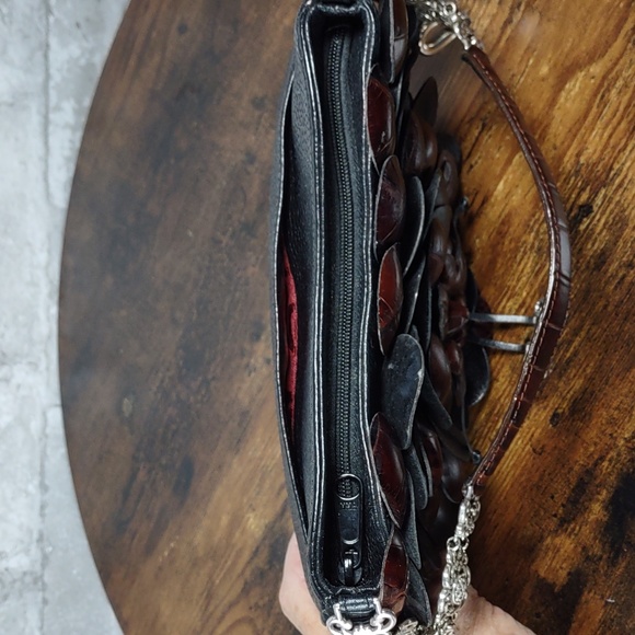 Brighton "Rosalie" Leather Shoulder Bag - Picture 8 of 10